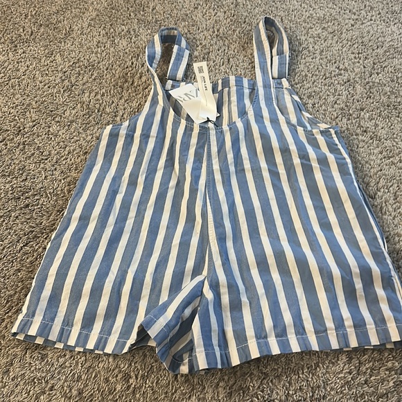 BRAND NEW ZARA SHORTALLS 🤍 💙 - Picture 6 of 6
